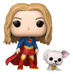 Supergirl (2026) POP! Heroes Figur Supergirl med Valpen Krypto 9 cm