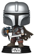 Star Wars: The Mandalorian and Grogu POP! figur The Mandalorian (Dual Wield) 9 cm