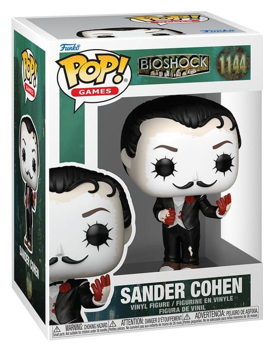 Bioshock POP! Games Figur Sander Cohen 9 cm