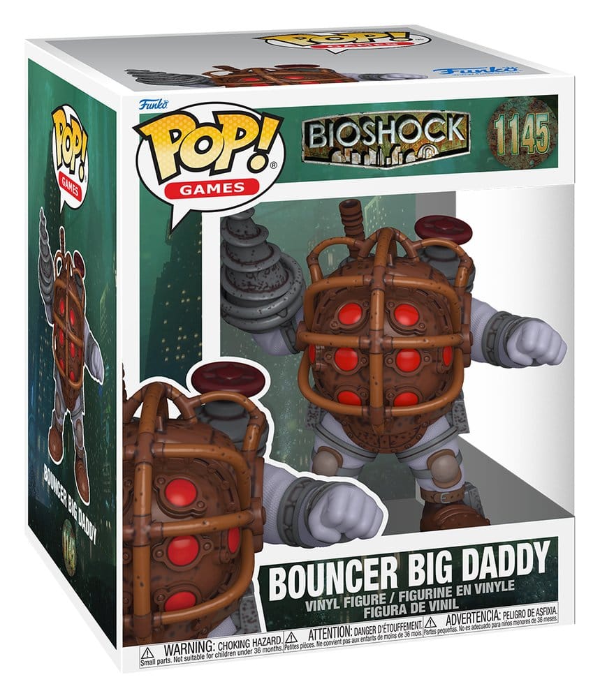 Bioshock Super Sized POP! Figur Bouncer Big Daddy 15 cm