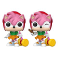 Sonic - The Hedgehog POP! Games Figurer Amy Rose med Piko Hammer med Chase 9 cm Sortiment (6) Funko
