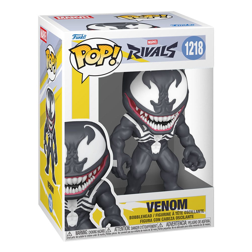 Marvel Rivals POP! Games Figures Venom with Chase 9 cm Assortment (6)