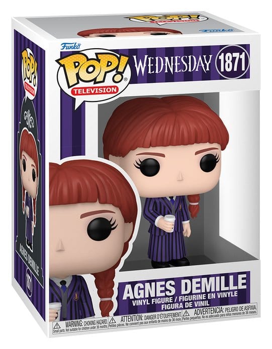 Wednesday POP! TV Figur Agnes Demille 9 cm