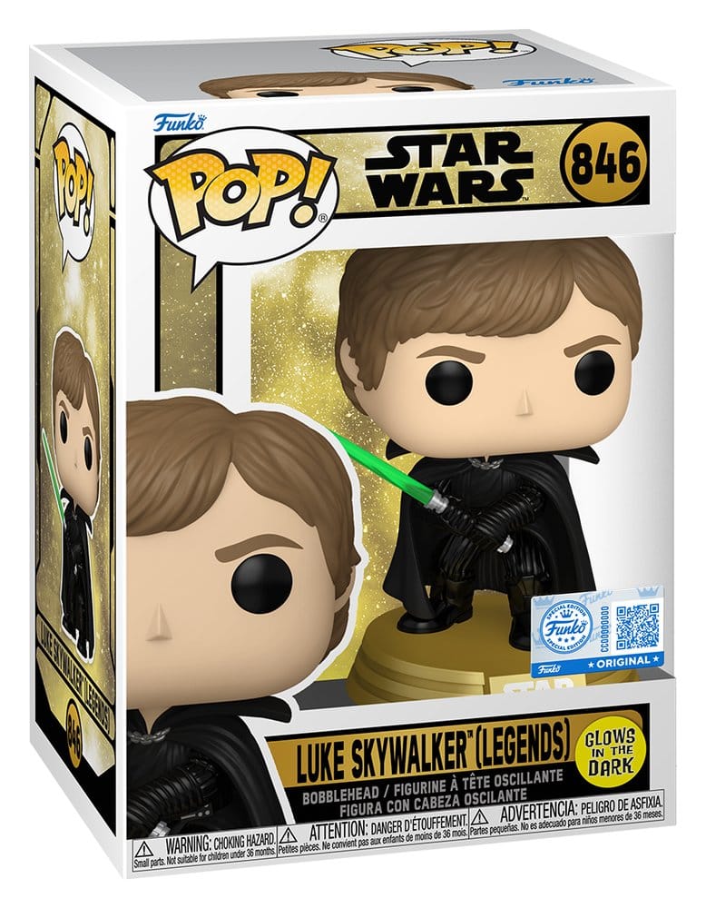 Star Wars Legends POP! Figur Luke(GW) 9 cm