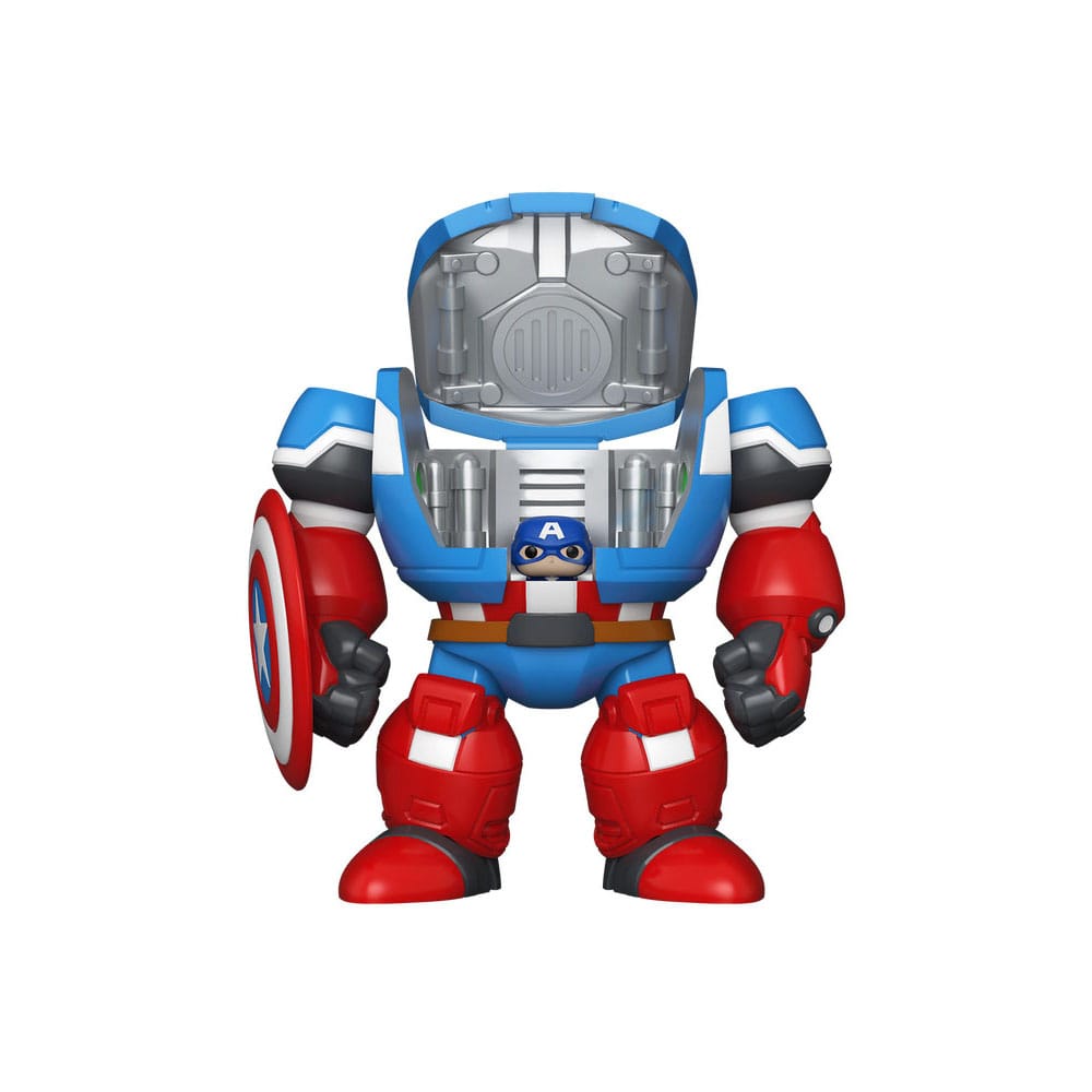 Marvel Bitty POP! Bots Figur WI-CA Mech med Kapsel 11,7 cm Funko