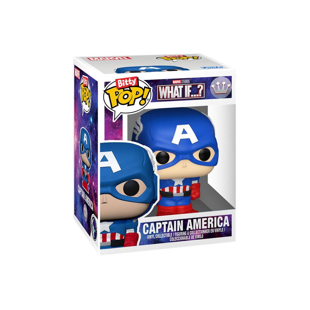 Marvel Bitty POP! Bots Figur WI-CA Mech med Kapsel 11,7 cm Funko