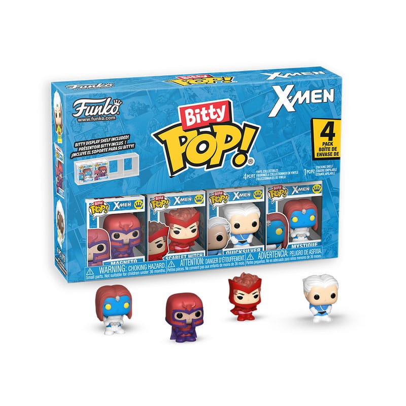 X-Men Bitty POP! Figur 4-Pack Magneto 2,5 cm Funko