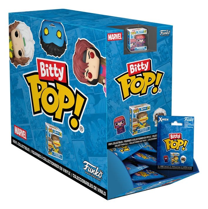 X-Men Bitty POP! Figur Display (32) PDQ 2,5 cm