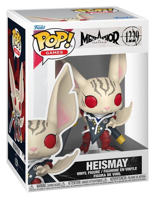 Metaphor: ReFantazio POP! Games Figur Heismay 9 cm