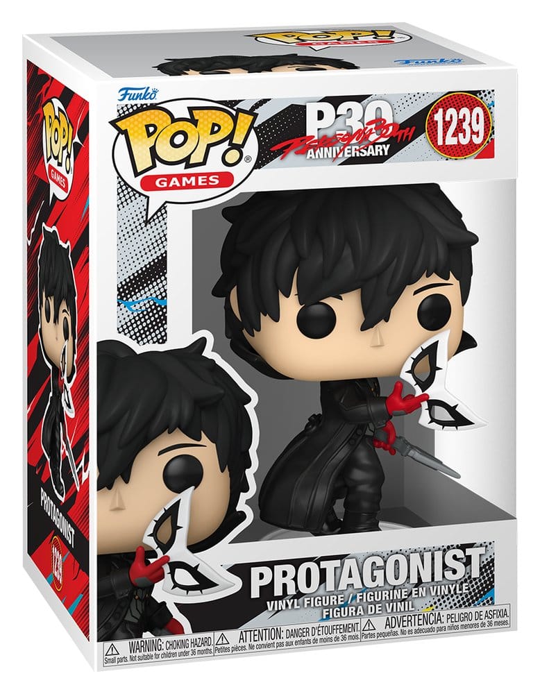Persona 5 POP! Games Figur Protagonist (Ren) 9 cm