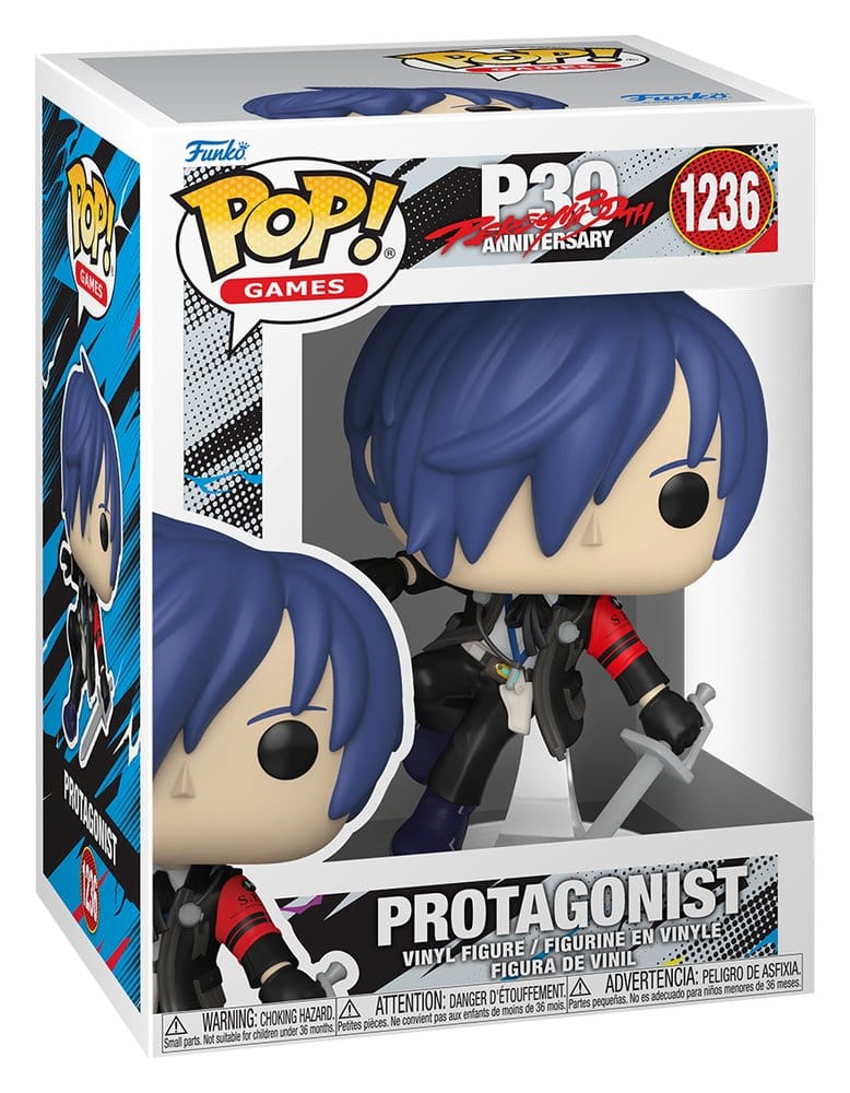 Persona 3 POP! Games Figur Male Protagonist (Makoto) 9 cm