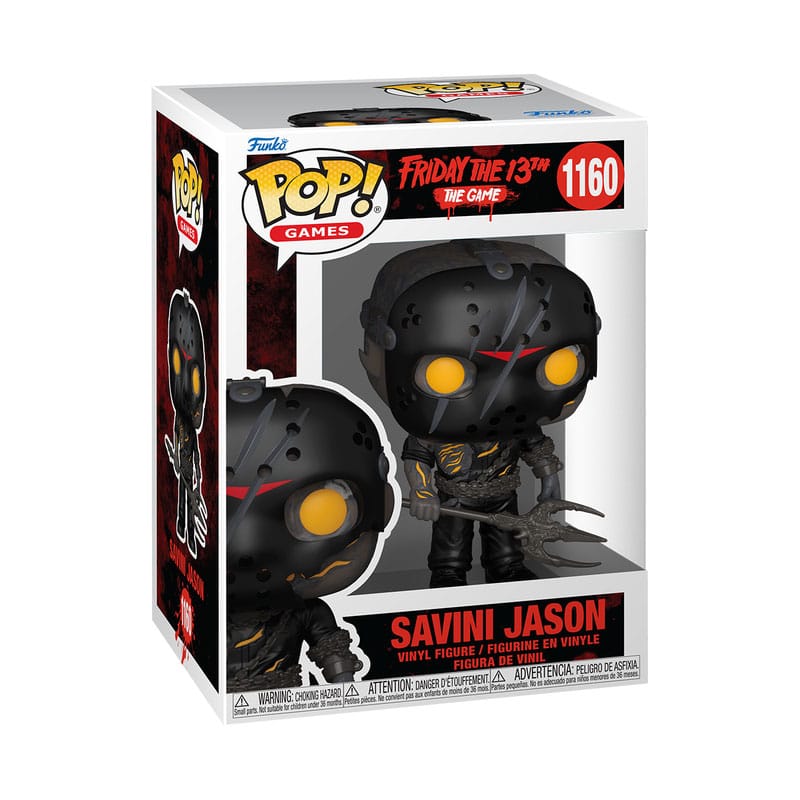 Jason Universe POP! Games Figur F13th- Savini Jason 9 cm Funko