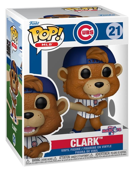 Chicago Cubs POP! MLB Figur Clark 9 cm