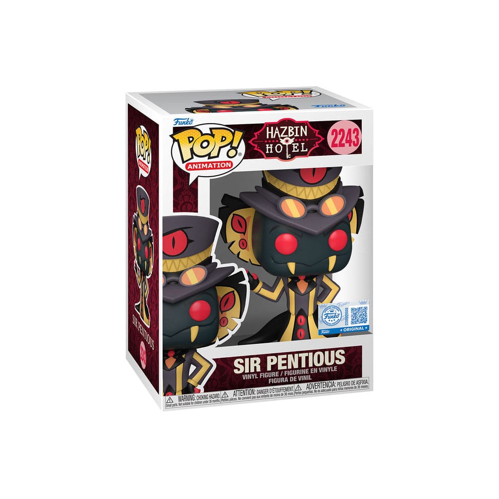 Hazbin Hotel POP! Animation Figurer Sir Pentious med Chase 9 cm Sortiment (6) Funko