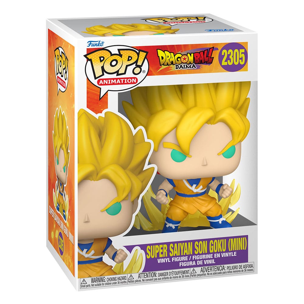 Dragon Ball Daima POP! Animation Figur SS Son Goku w/Chase 9 cm Assortment (6)