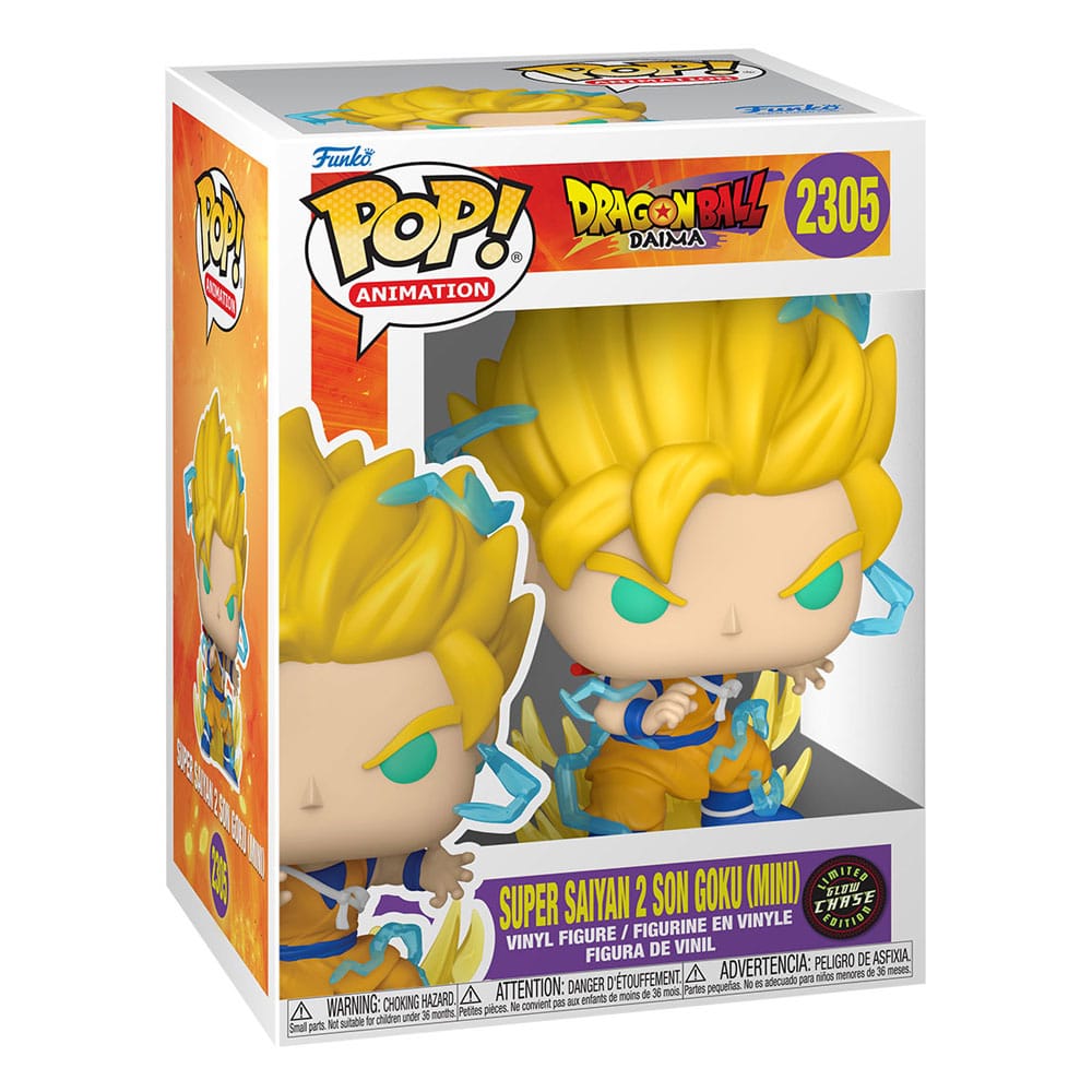 Dragon Ball Daima POP! Animation Figur SS Son Goku med Chase 9 cm Assortiment (6)