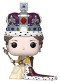 Drottning Elizabeth II POP! Premium Figur 100-års jubileum - Drottning Elizabeth II (Kröning) 9 cm Funko