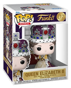 Drottning Elizabeth II POP! Premium Figur 100-års jubileum - Drottning Elizabeth II (Kröning) 9 cm Funko