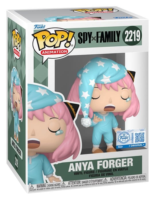Spy x Family POP! Animation Figurer Anya Forger (Pajamas) 9 cm