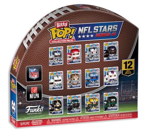 NFL Bitty POP! Figur Multipack 2,5 cm Display (12) Funko