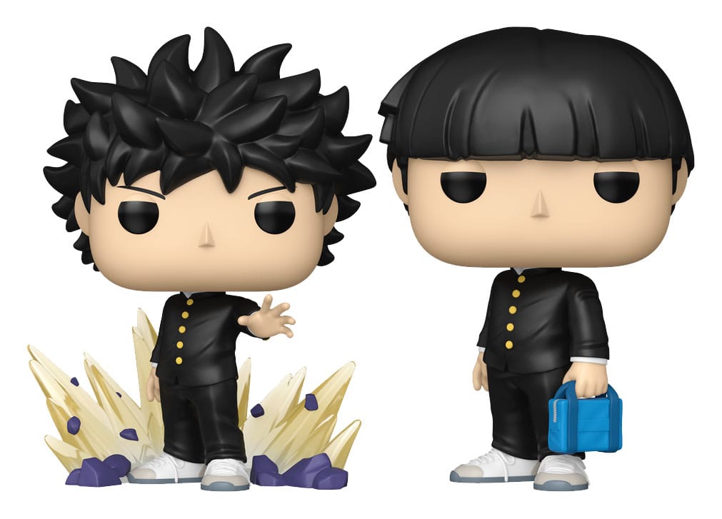 Mob Psycho 100 POP! Animationsfigurer Shigeo med Chase 9 cm Sortiment (6)
