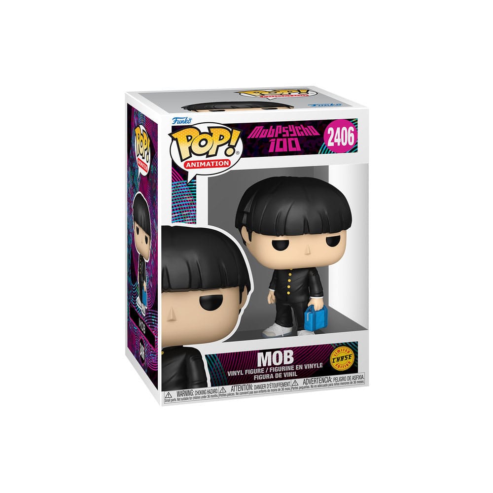 Mob Psycho 100 POP! Animationsfigurer Shigeo med Chase 9 cm Sortiment (6)