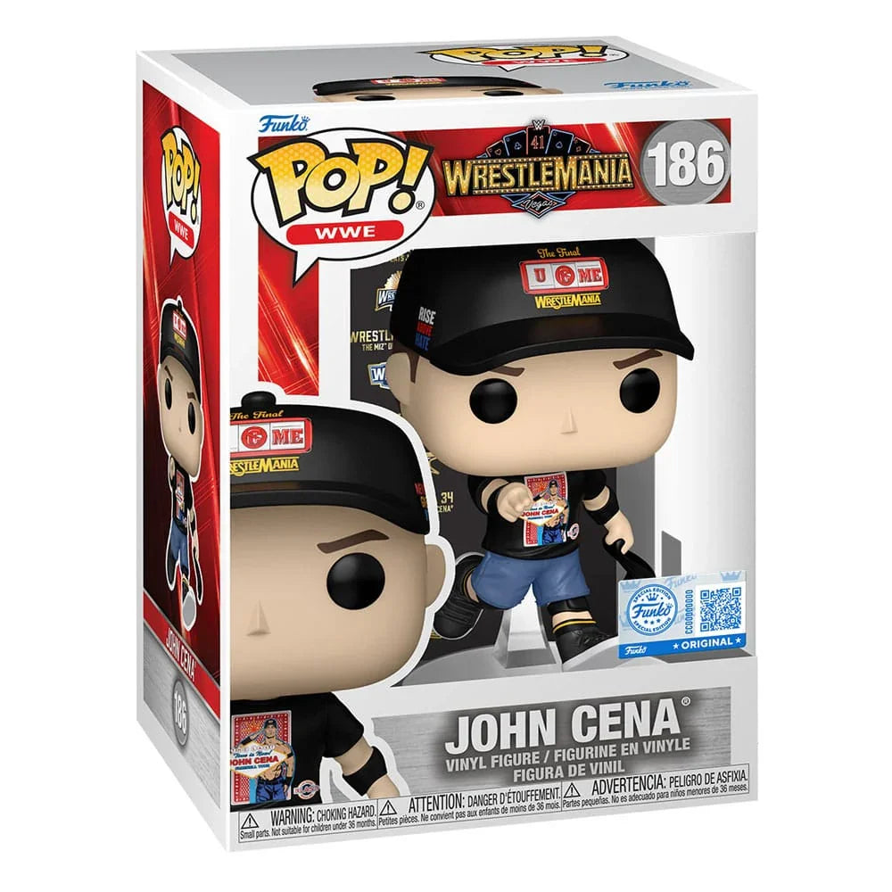 WWE POP! Figur John Cena (WM 41) 9 cm - Samlarobjekt Funko