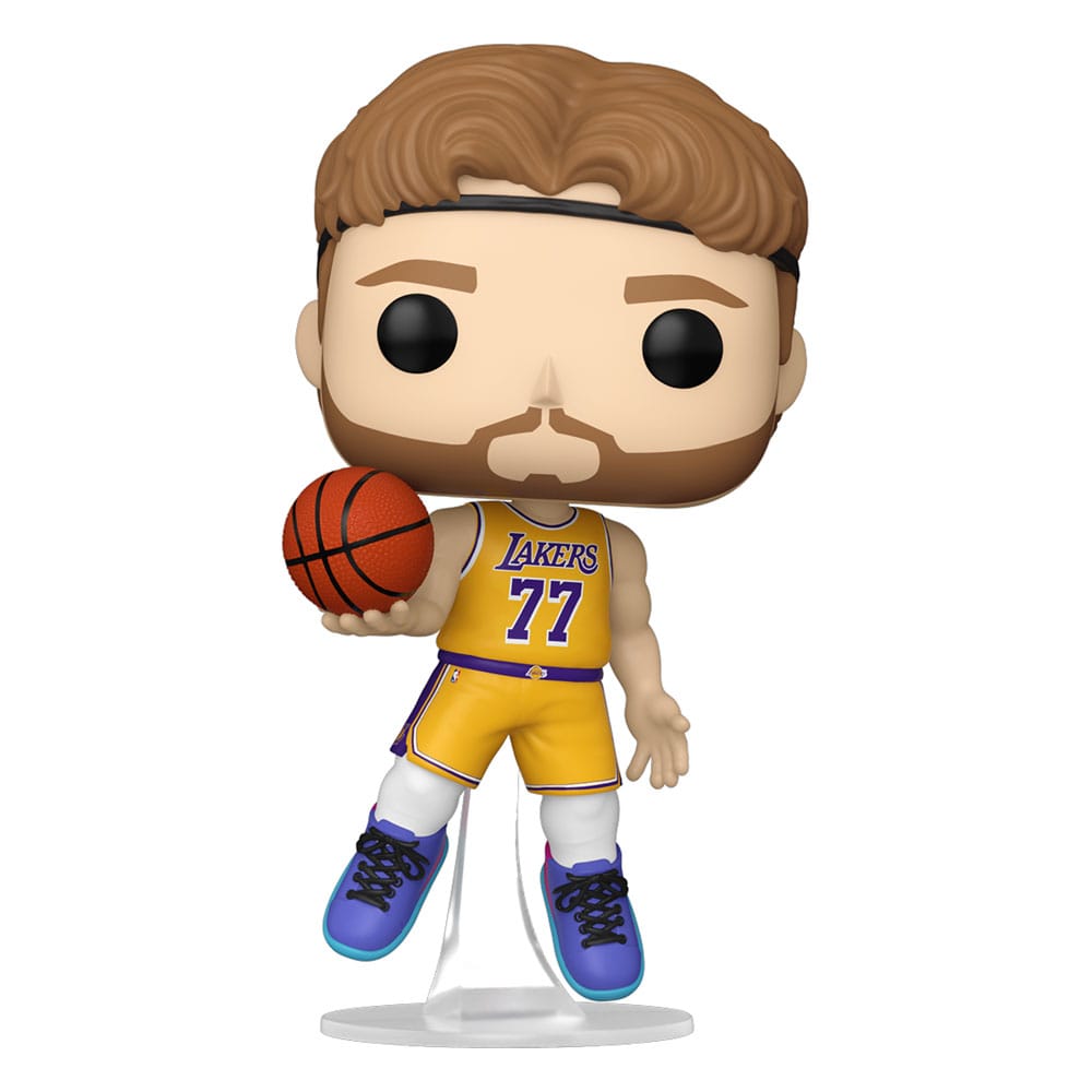 NBA POP! Basketboll Figur Los Angeles Lakers: Luka Doncic (2025 Icon Edition Uniform) 9 cm Funko