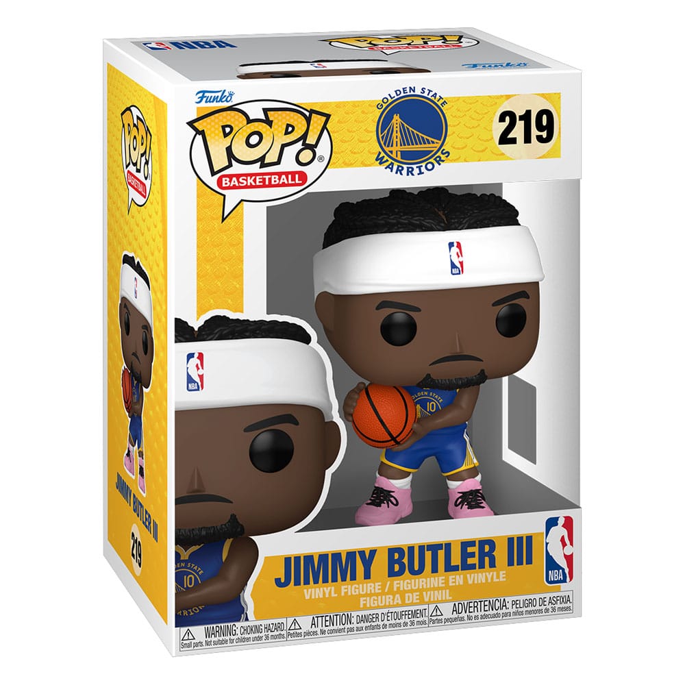 NBA POP! Basketball Figur Golden State Warriors: Jimmy Butler III (2025 Icon Edition Uniform) 9 cm Funko
