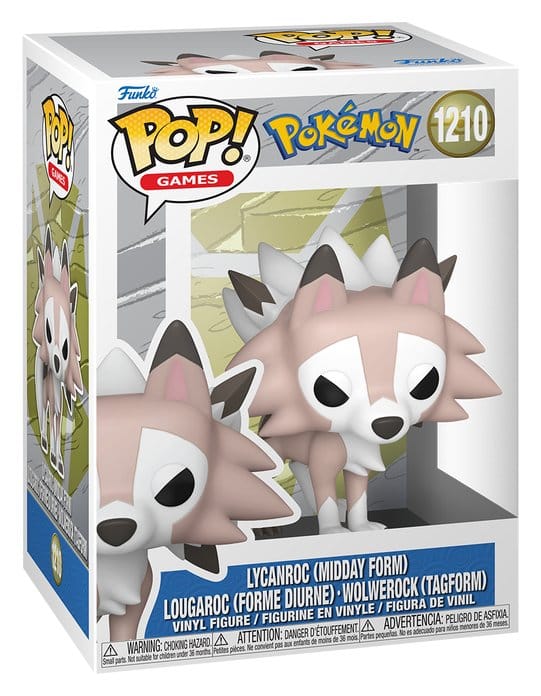 Pokémon POP! Games figur Lycanroc (Midday) 9 cm