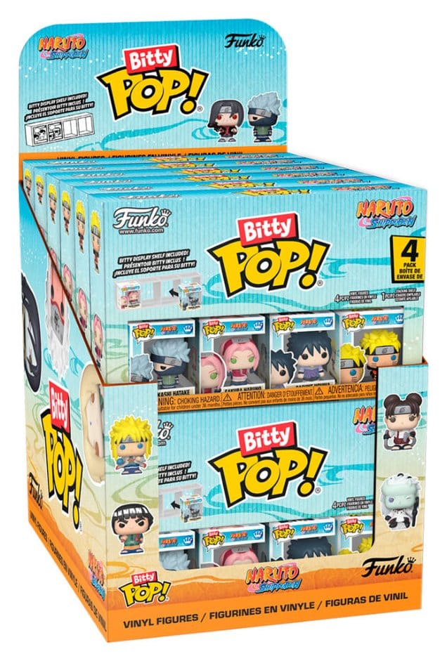 Naruto Bitty POP! Figur 4-Pack Display (12) 2,5 cm