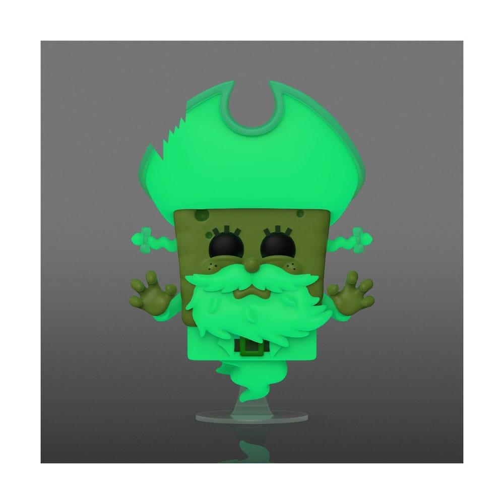 Svampbob POP! Figur Svampbob som den Flygande Holländaren (Glow) 9 cm Funko