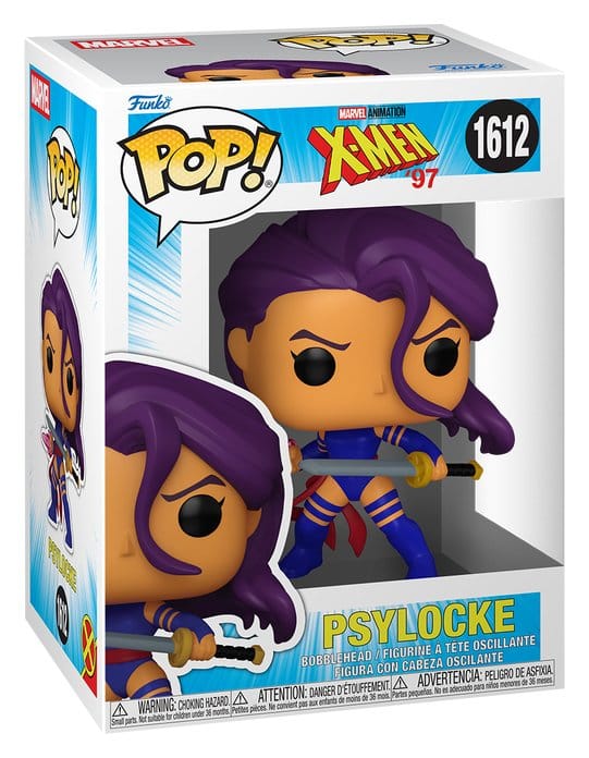 Marvel POP! Vinyl Figure : X-Men '97 S4 - Psylocke 9 cm