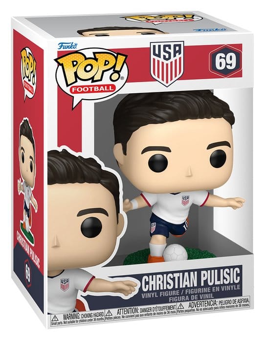 EFL POP! Football Figur USA- Christian Pulisic 9 cm