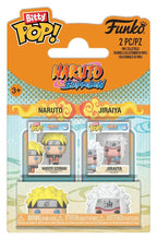 Naruto Bitty POP! Figurer 2-Pack Naruto & Jiraiya 2 cm