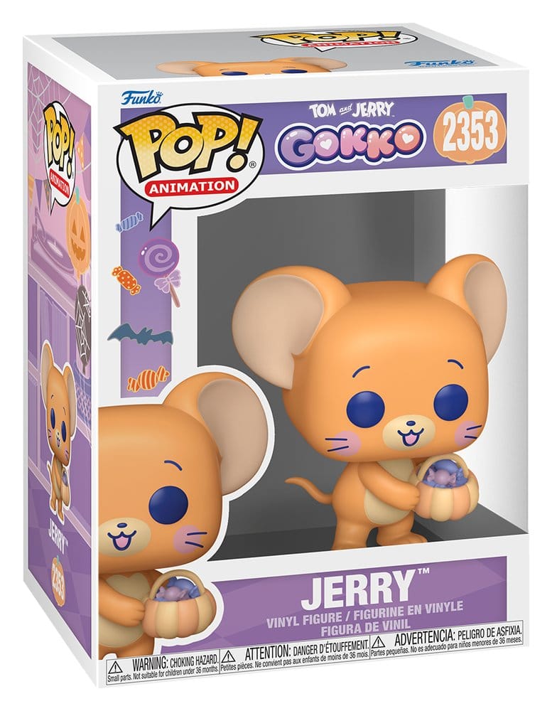 Tom & Jerry Gokko POP! Animation Figur Jerry 9 cm