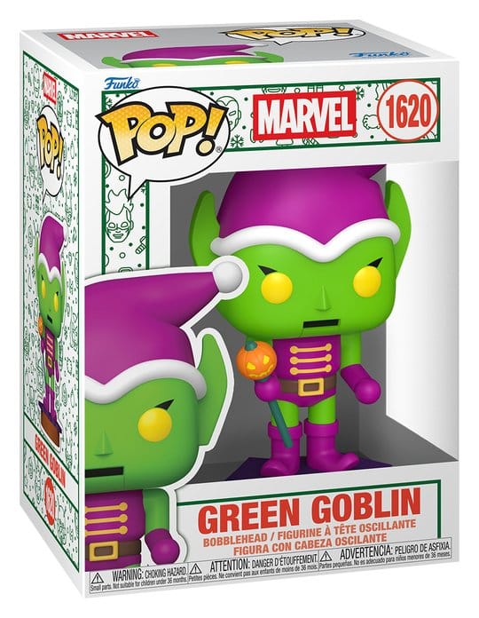 Marvel POP! Figur: Holiday S6 - Goblin (NTKR) 9 cm
