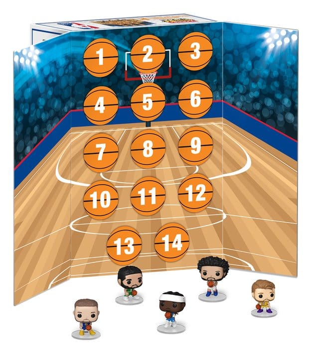 NBA Pocket POP! 14-dagars adventskalender