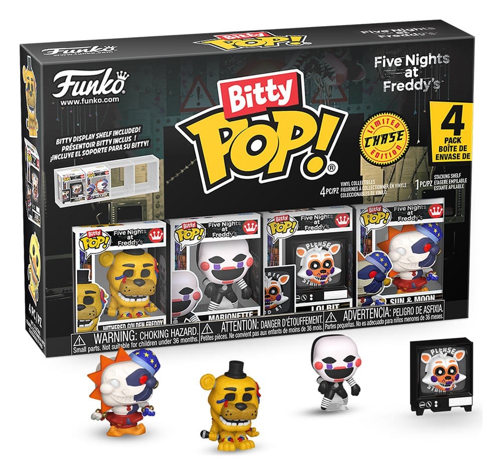 Five Nights at Freddy's Bitty POP! Figure 4-Pack Series 5 2.5cm