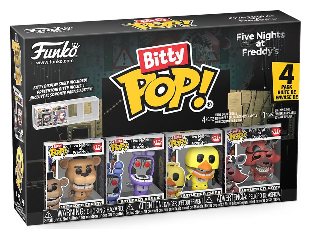 Five Nights at Freddy's Bitty POP! Figur 4-Pack Series 6 2