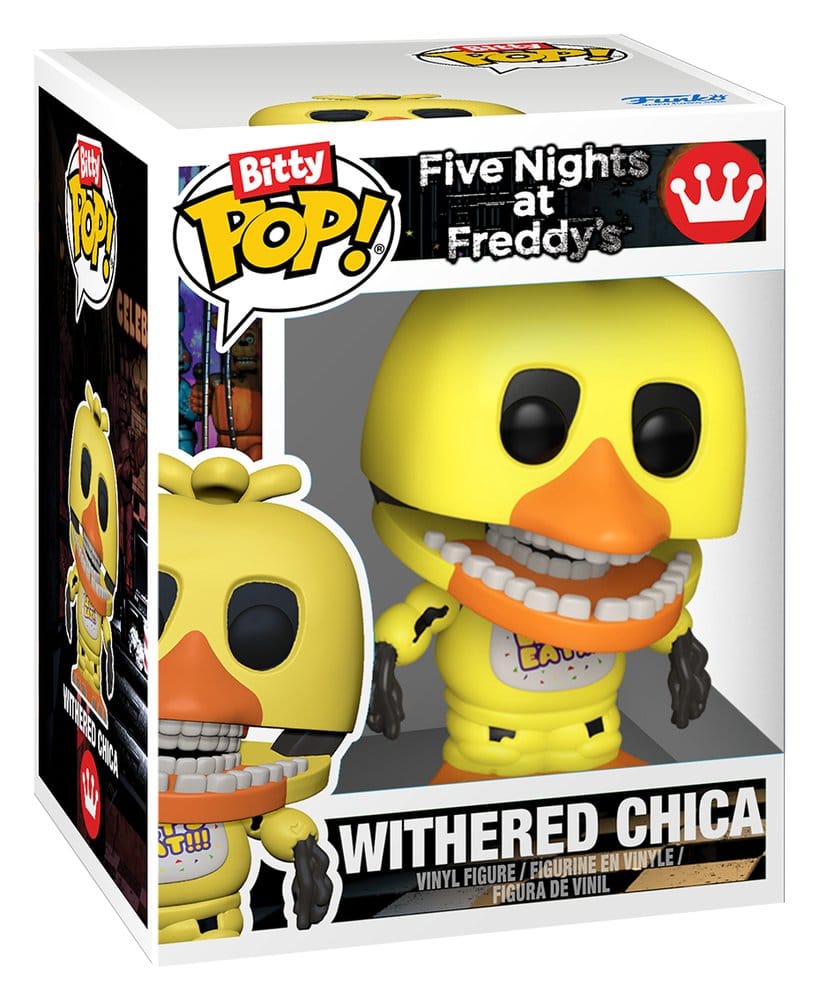 Five Nights at Freddy's Bitty POP! Figur 4-Pack Serie 6, 2,5 cm