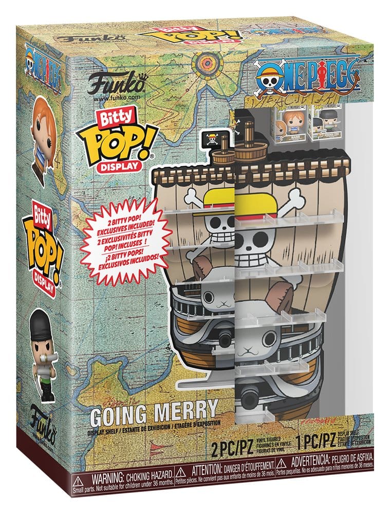 One Piece Bitty POP! Displayfigurer Going Merry