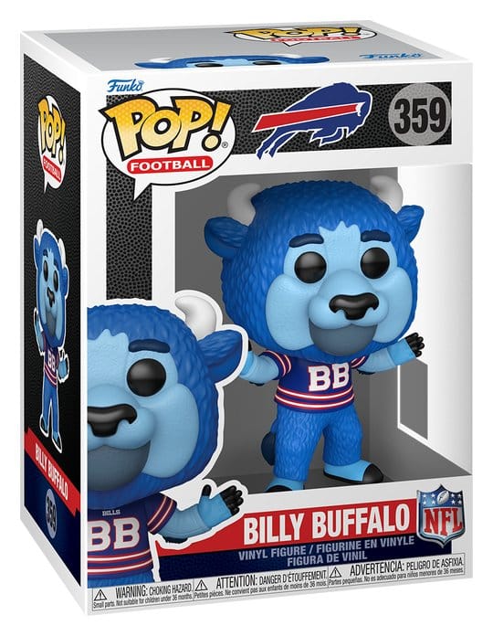 NFL POP! Figur Mascots: Bills - Billy Buffalo 9 cm