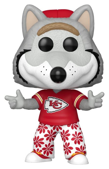 NFL POP! Figur Mascots: Chiefs - Wolf 9 cm