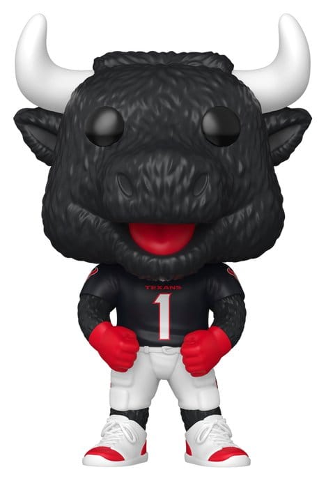 NFL POP! Figur Mascots: Texans - Toro 9 cm