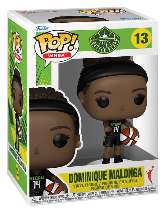 WNBA Legends POP! Sportfigur Seattle Storm - Dominique Malonga 9 cm