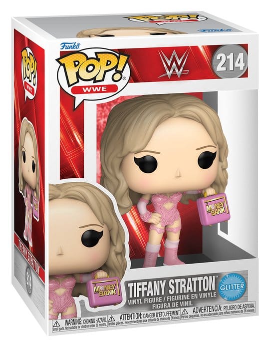 WWE POP! Figur Tiffany Stratton MITB GLT 9 cm