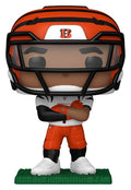 NFL POP! Figur: Bengals - Ja'Marr Chase (transparent visir) 9 cm