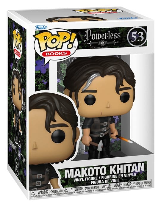 Powerless POP! Books figur Makoto Khitan 9 cm