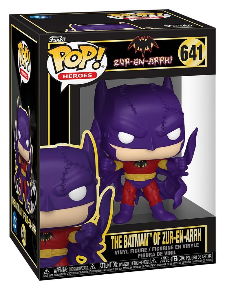 DC Comics POP! Heroes figur The Batman of Zur-En-Arrh 9 cm